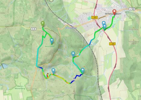 24. Lichtenauer Wanderwochen - Wanderung 1 - Lichtenau-Willebadessen