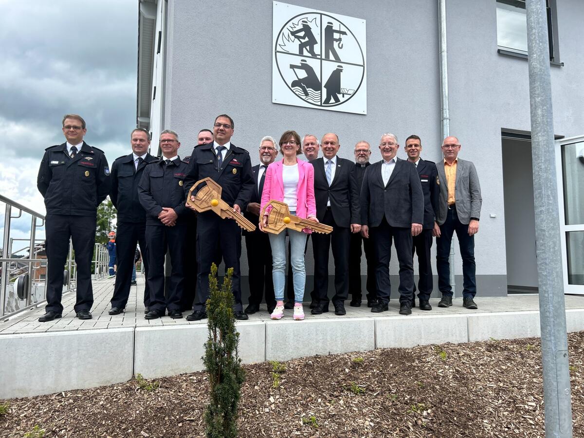Das neue Feuerwehrgerätehaus Kleinenberg wurde eingeweiht