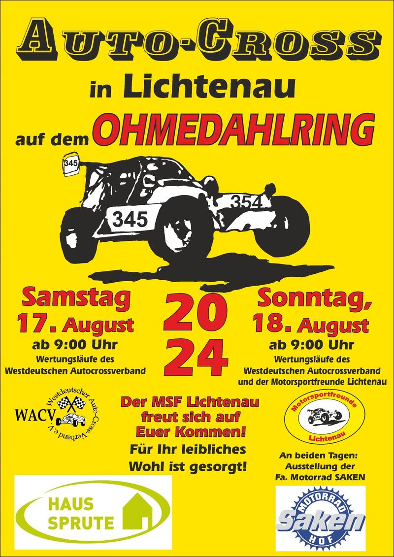 Autocross Motorsportfreunde Lichtenau 