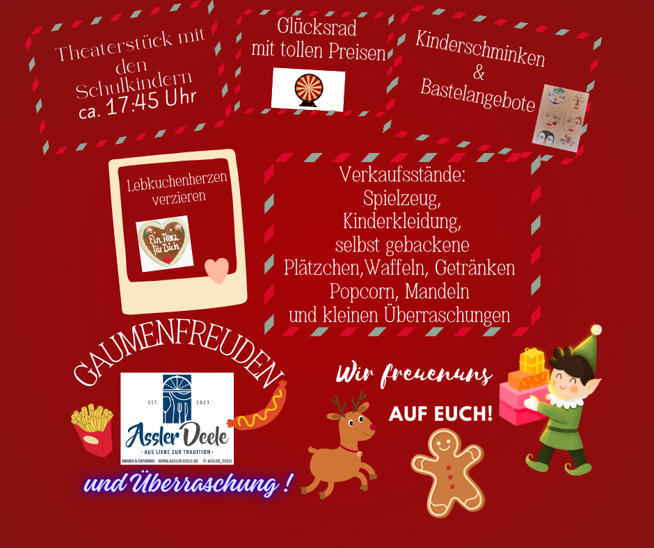 🎄Weihnachtsmarkt Warm-Up in der Kita🎄